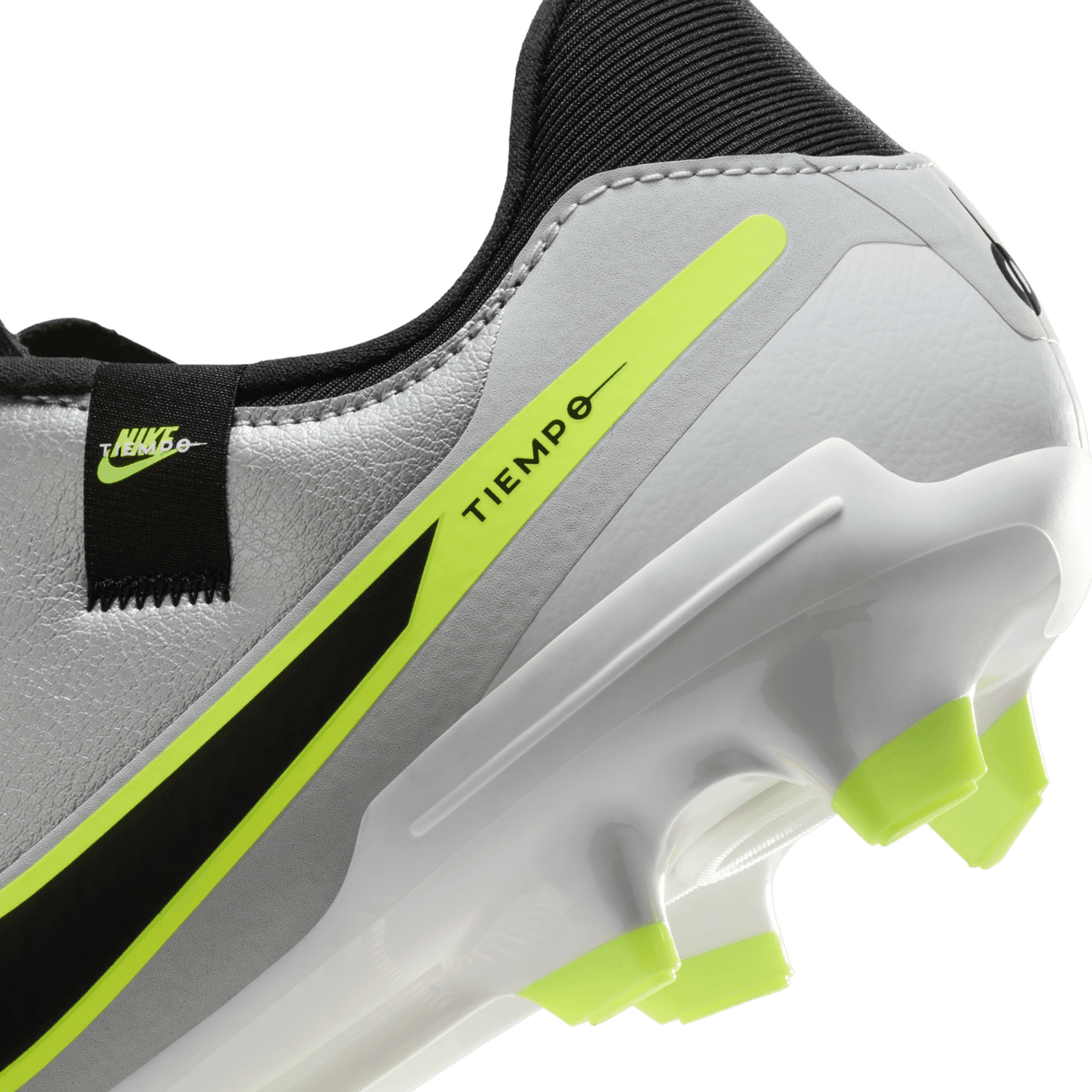 Nike Tiempo Legend 10 Academy FG -Metallic Silver/Black product image 8, provided for visual reference and product detail