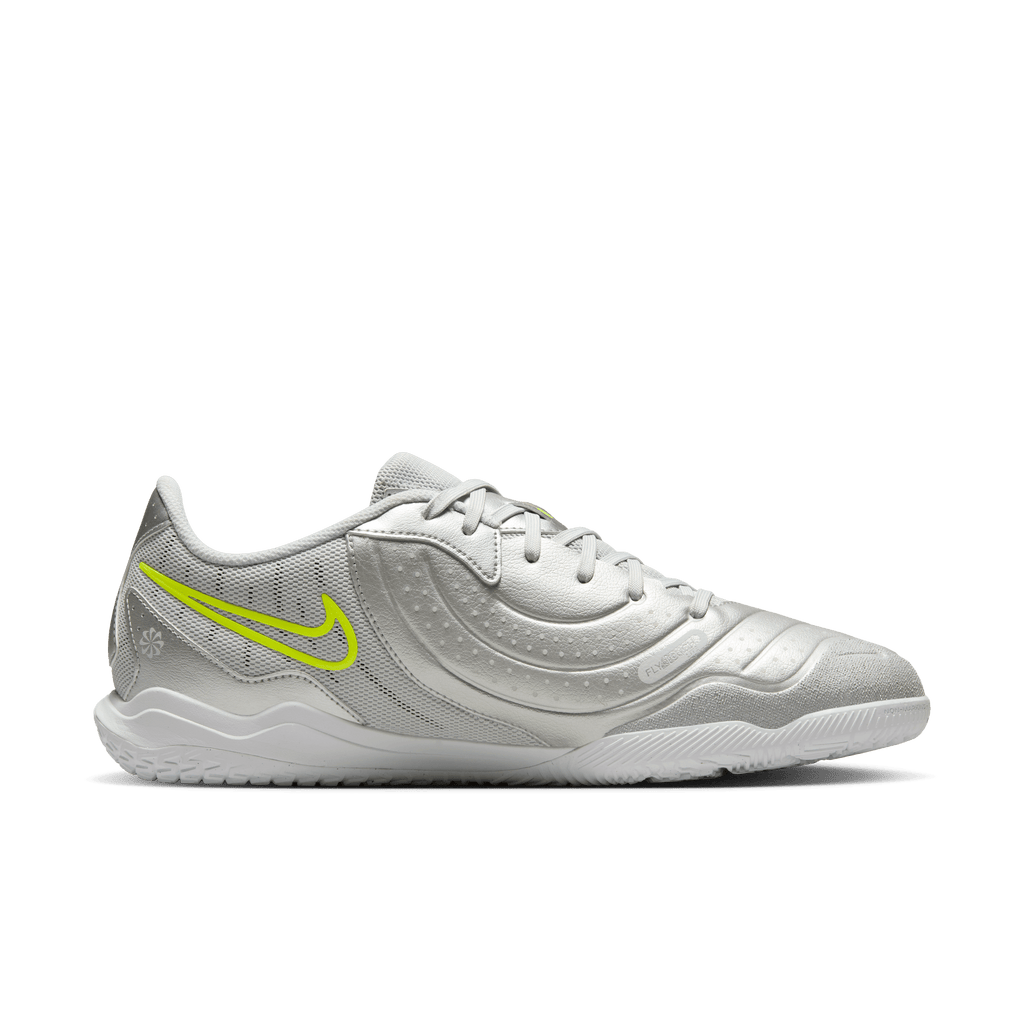 Nike Tiempo Legend 10 Academy IC-Metallic Silver/ White-Volt product image 2, provided for visual reference and product