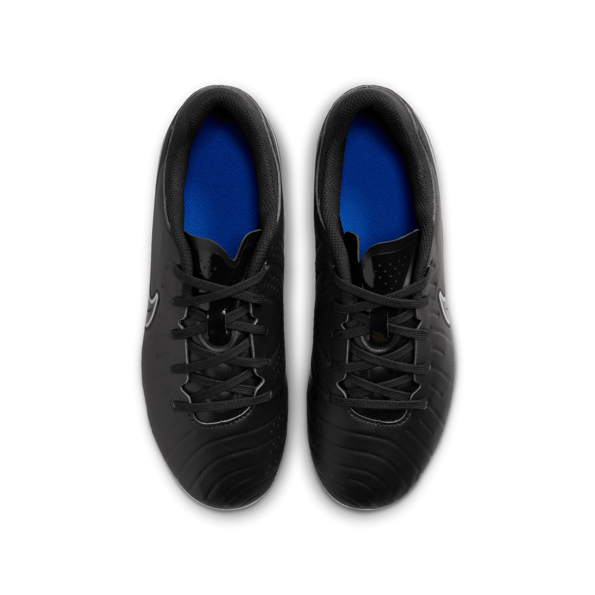 Nike Jr. Tiempo Legend 10 Academy FG-Black/Hyper Royal/Chrome product image 4, provided for visual reference and product