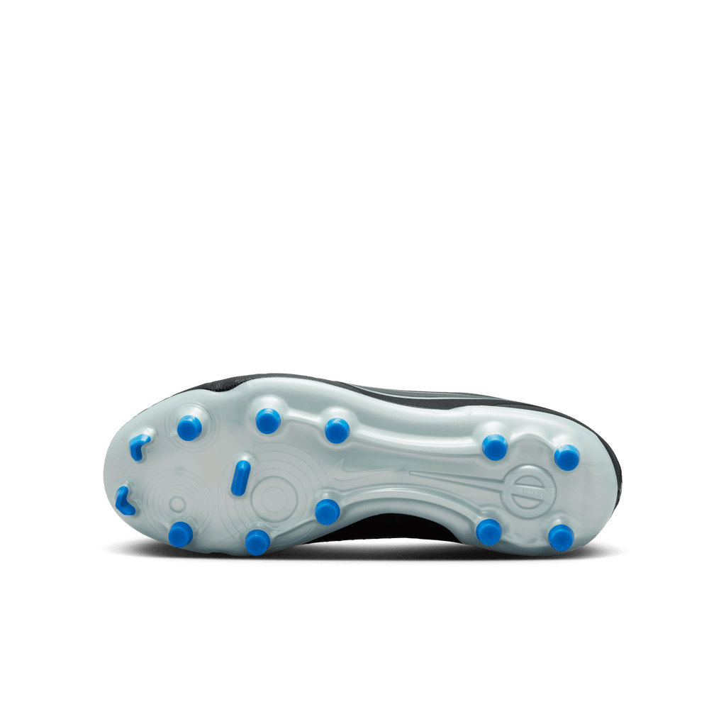 Nike Jr. Tiempo Legend 10 Academy FG-Black/Hyper Royal/Chrome product image 6, provided for visual reference and product