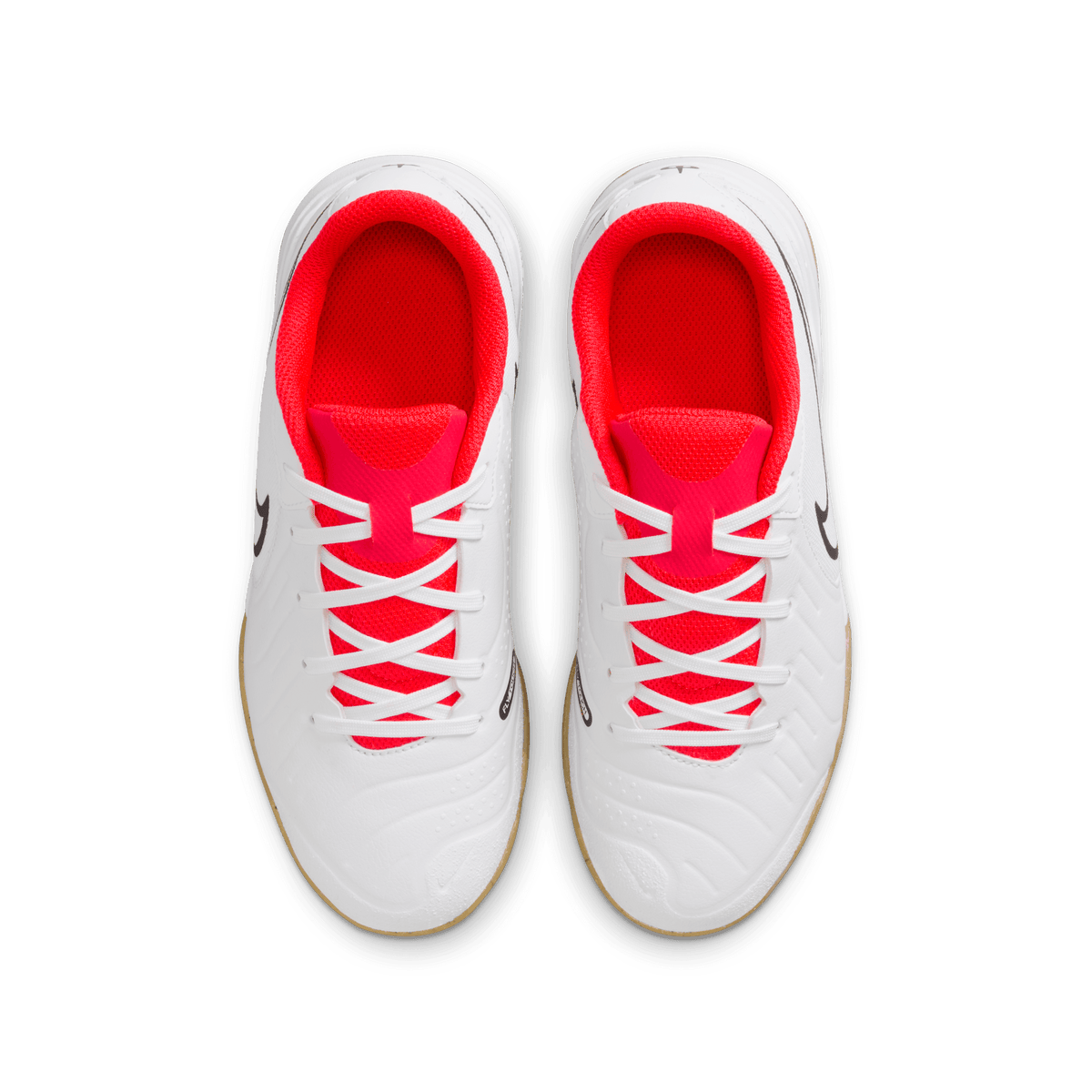 Nike Jr. Tiempo Legend 10 Academy-White/Black-Bright Crimson product image 3, provided for visual reference and product