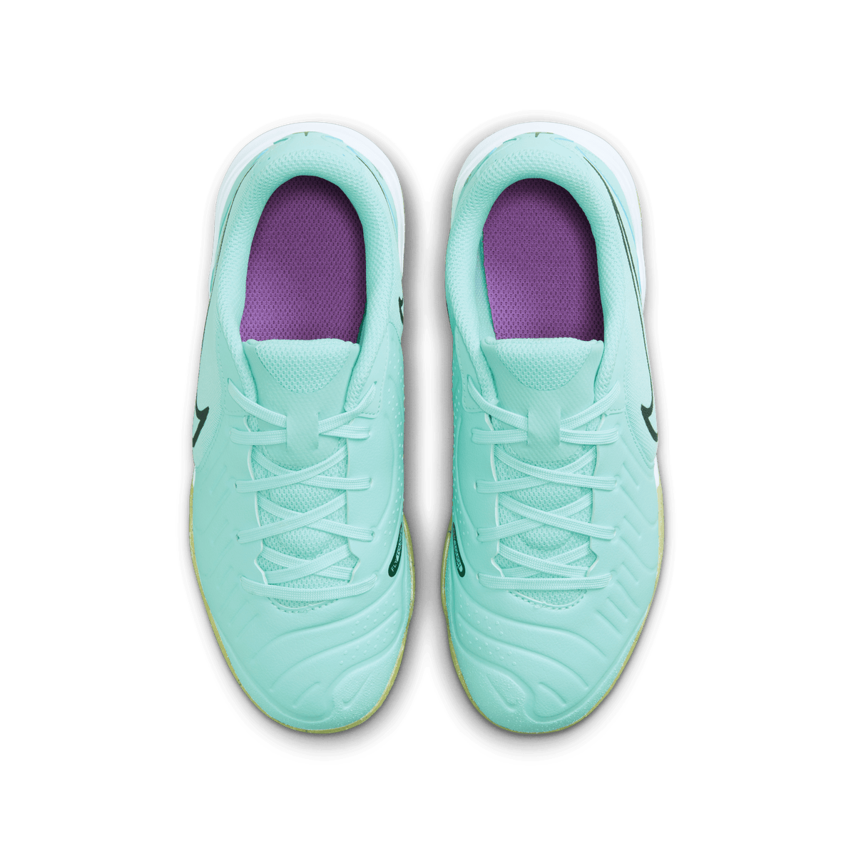 Nike Youth Tiempo Legend 10 Academy IC-LIGHT DEW/BLACK-FUCHSIA DREAM product image 4, provided for visual reference and
