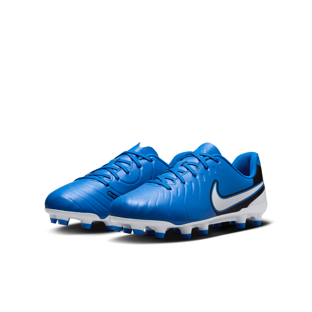 Nike Jr. Tiempo Legend 10 Club FG-Soar/White product image 3, provided for visual reference and product detail review