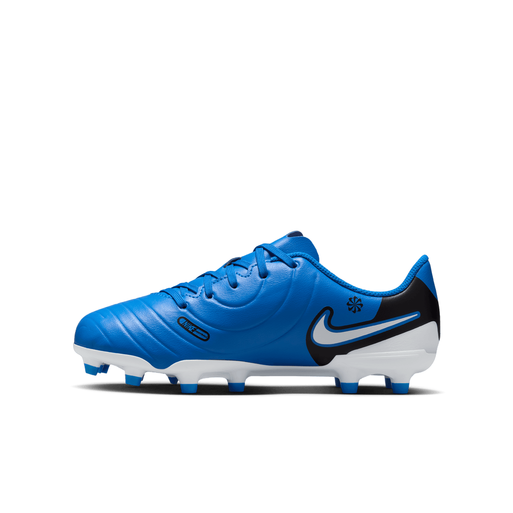 Nike Jr. Tiempo Legend 10 Club FG-Soar/White product image 2, provided for visual reference and product detail review