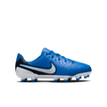Nike Jr. Tiempo Legend 10 Club FG-Soar/White product image 1, provided for visual reference and product detail review