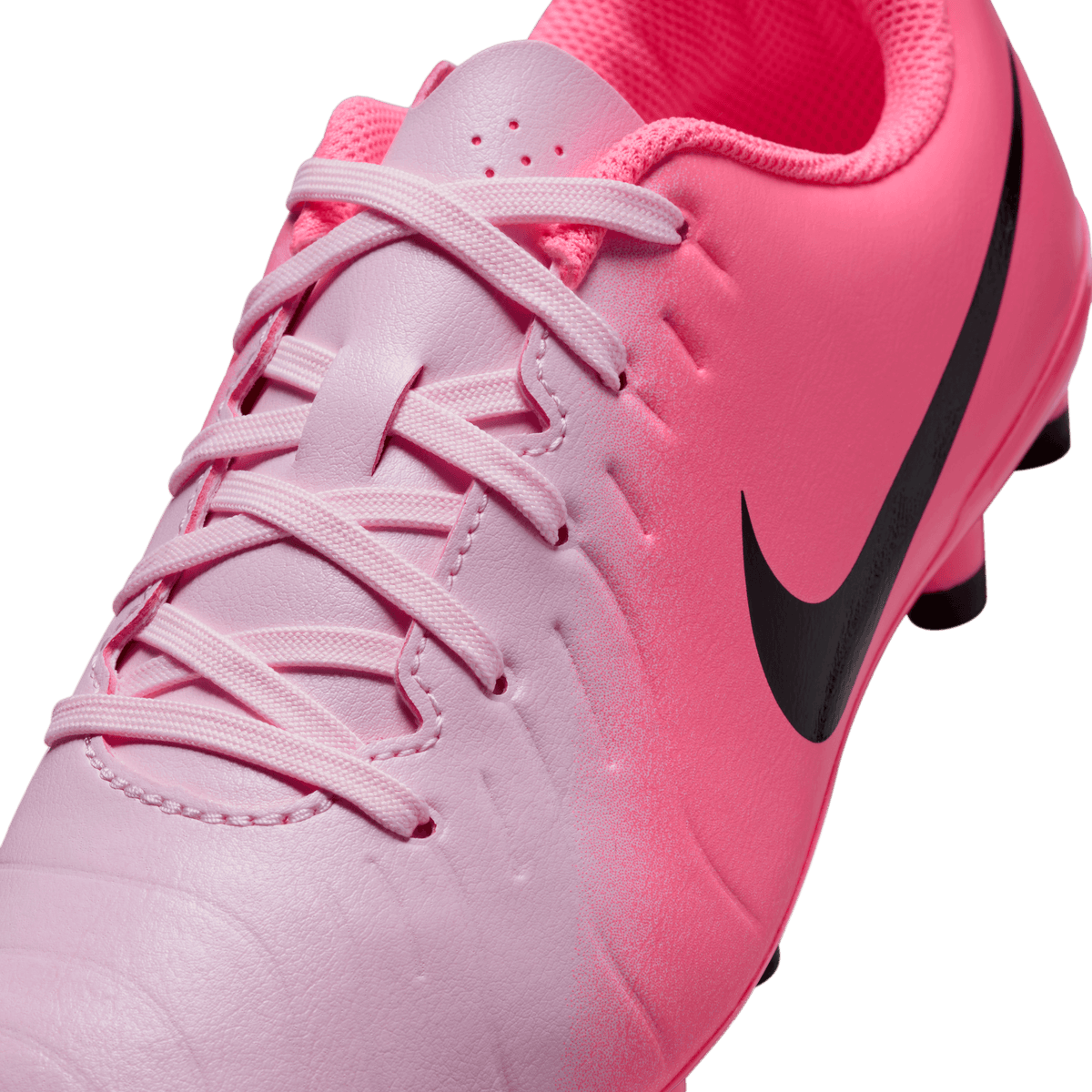 Nike Jr. Tiempo Legend 10 Club FG-Pink Foam/Black product image 6, provided for visual reference and product detail review