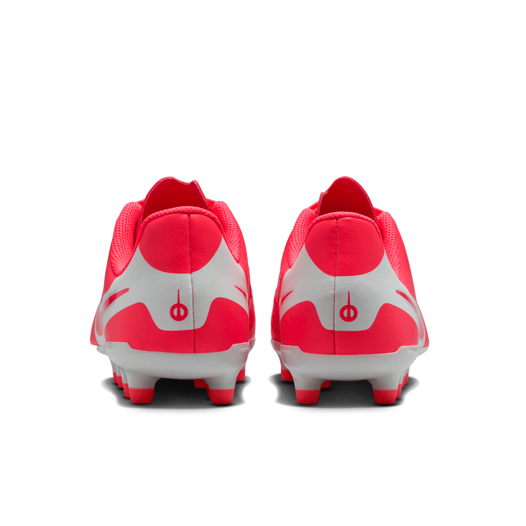 Nike Jr. Tiempo Legend 10 Club FG-Hot Lava/White product image 4, provided for visual reference and product detail review