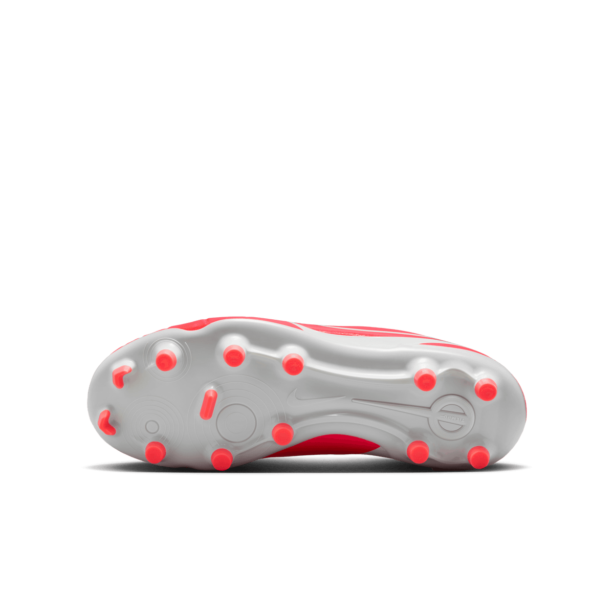 Nike Jr. Tiempo Legend 10 Club FG-Hot Lava/White product image 6, provided for visual reference and product detail review