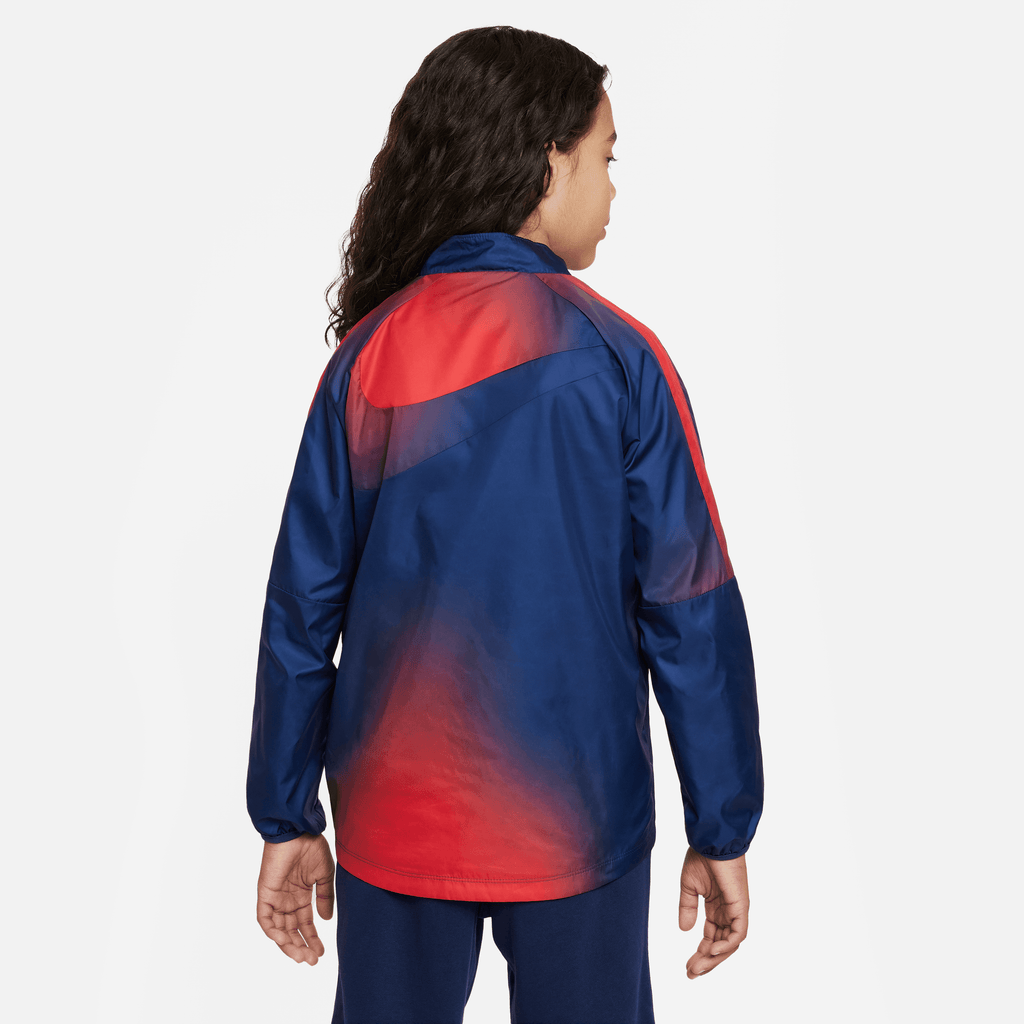 Nike Youth Paris Saint-Germain Repel Academy AWF Soccer Jacket product image 2, provided for visual reference and product