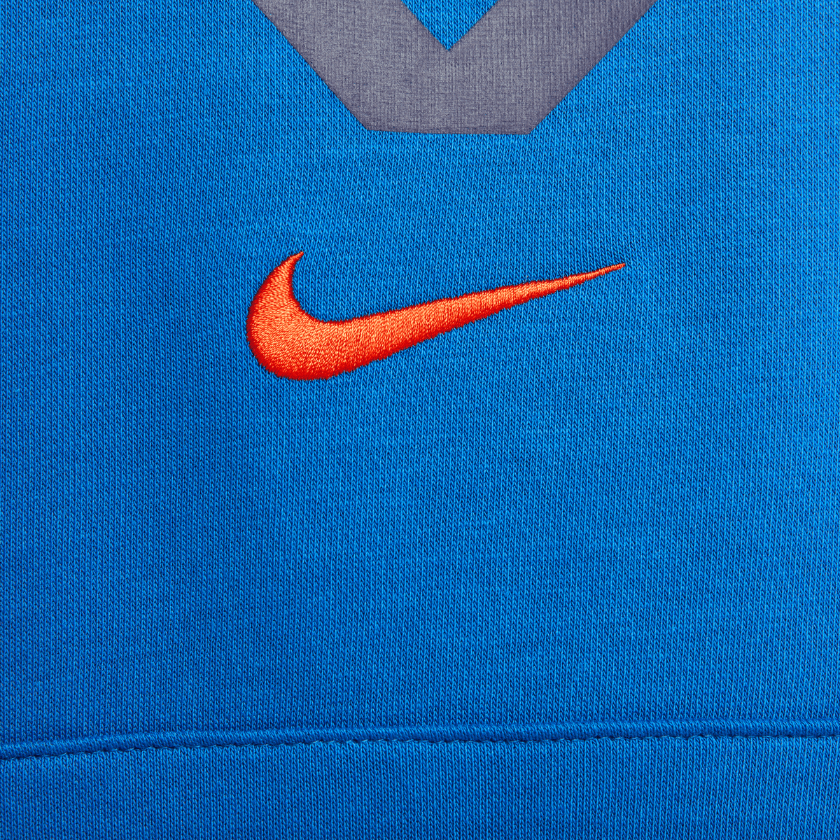 Nike Men Club América Fleece Pullover Hoodie-Blue product image 4, provided for visual reference and product detail review