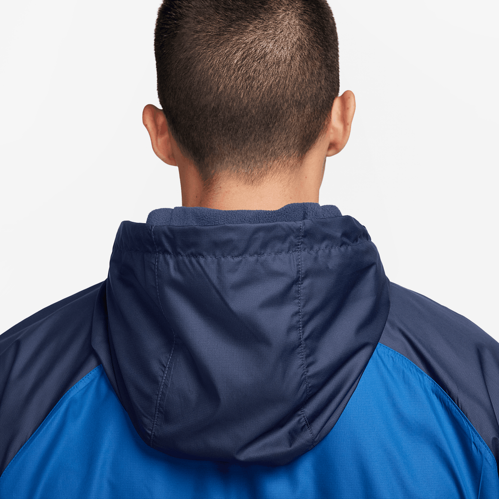Nike Men Club America Hoodie Jacket-Blue product image 6, provided for visual reference and product detail review