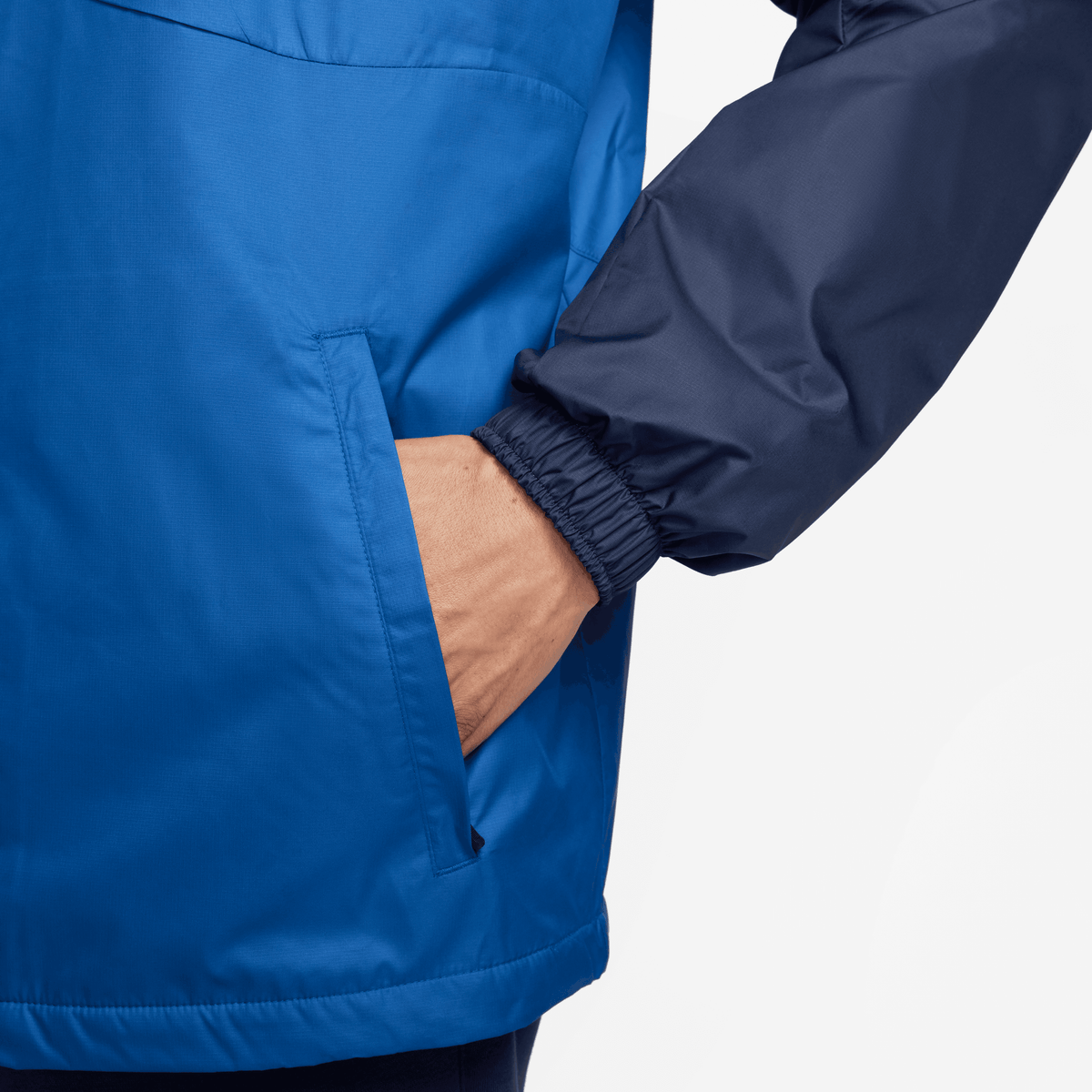 Nike Men Club America Hoodie Jacket-Blue product image 5, provided for visual reference and product detail review