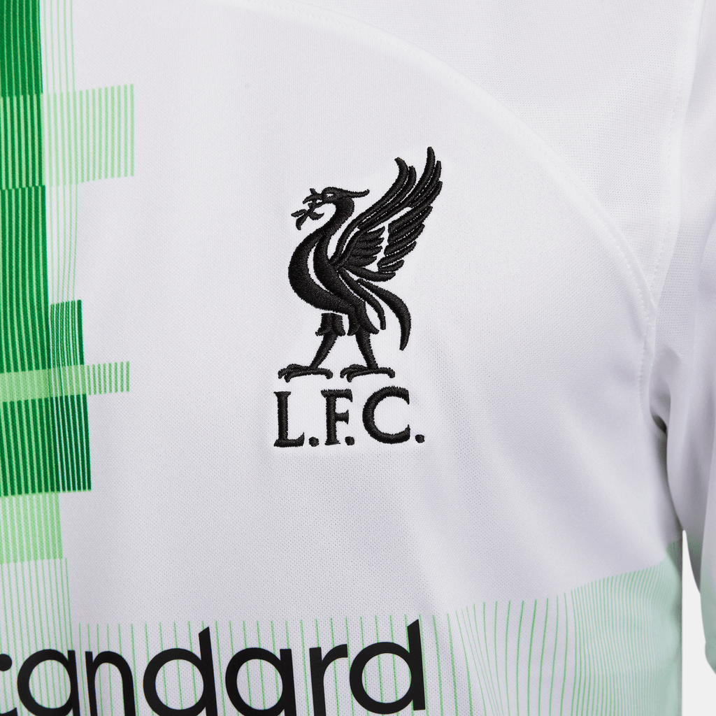 Nike Men Liverpool FC Stadium Away Dri-FIT Soccer Jersey 2023/24 product image 4, provided for visual reference and product