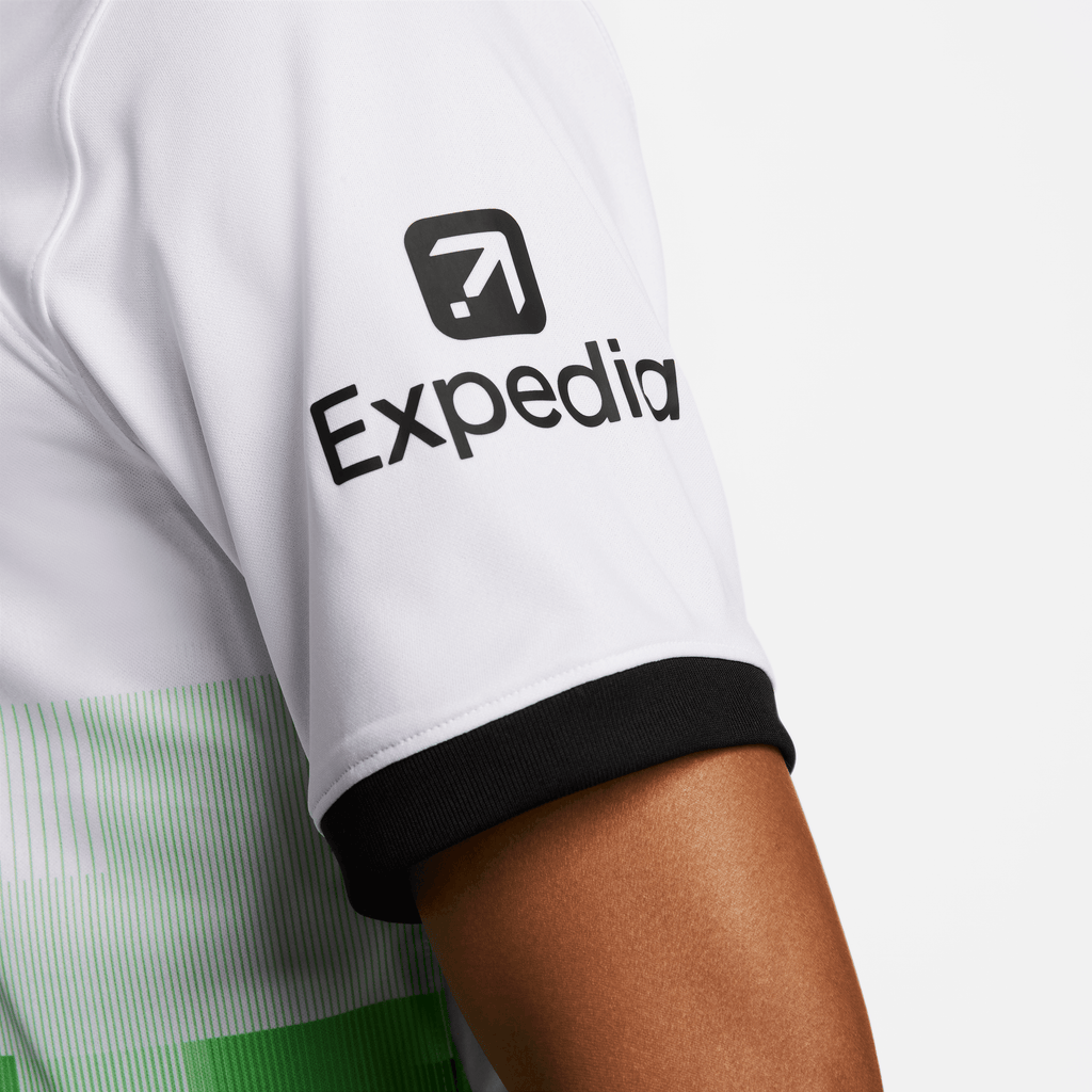 Nike Men Liverpool FC Stadium Away Dri-FIT Soccer Jersey 2023/24 product image 5, provided for visual reference and product