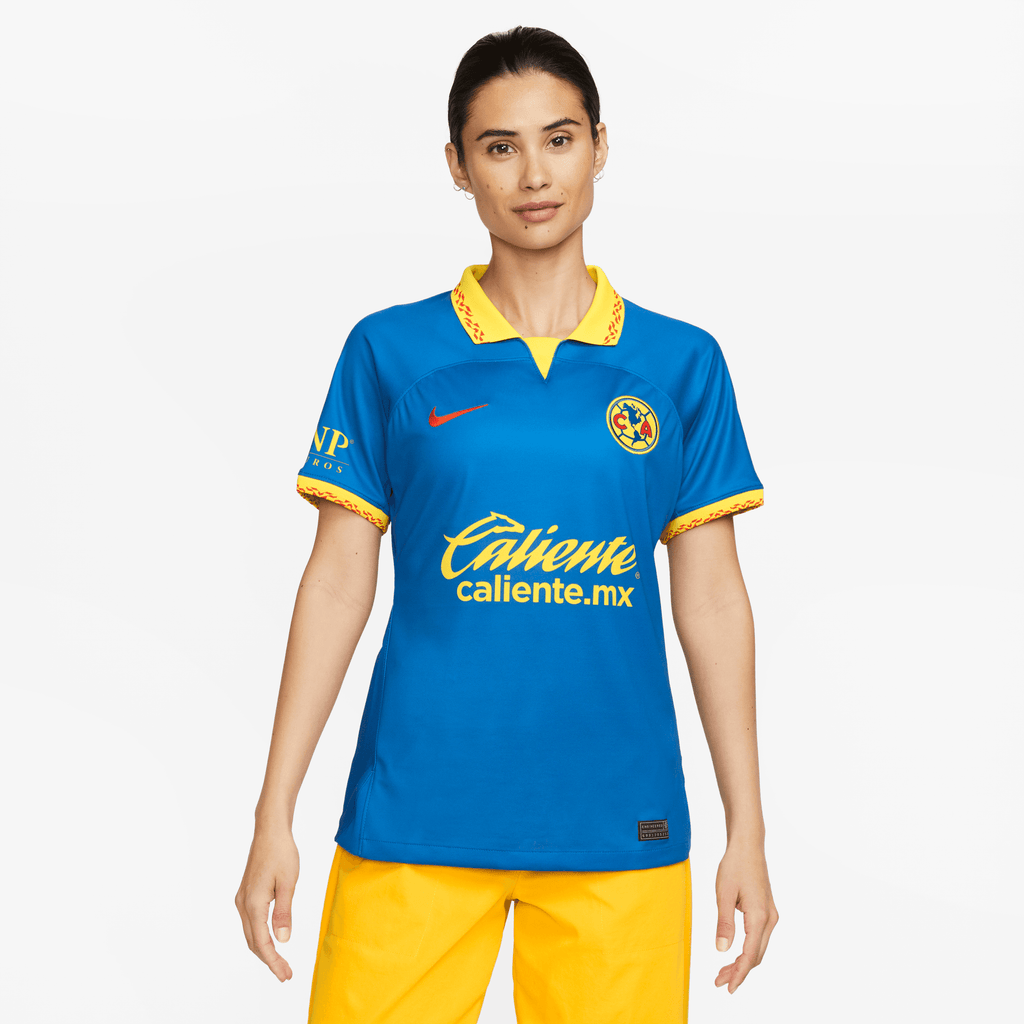 Nike Women Club América Stadium Away Soccer Jersey Dri-FIT 23/24 product image 1, provided for visual reference and product