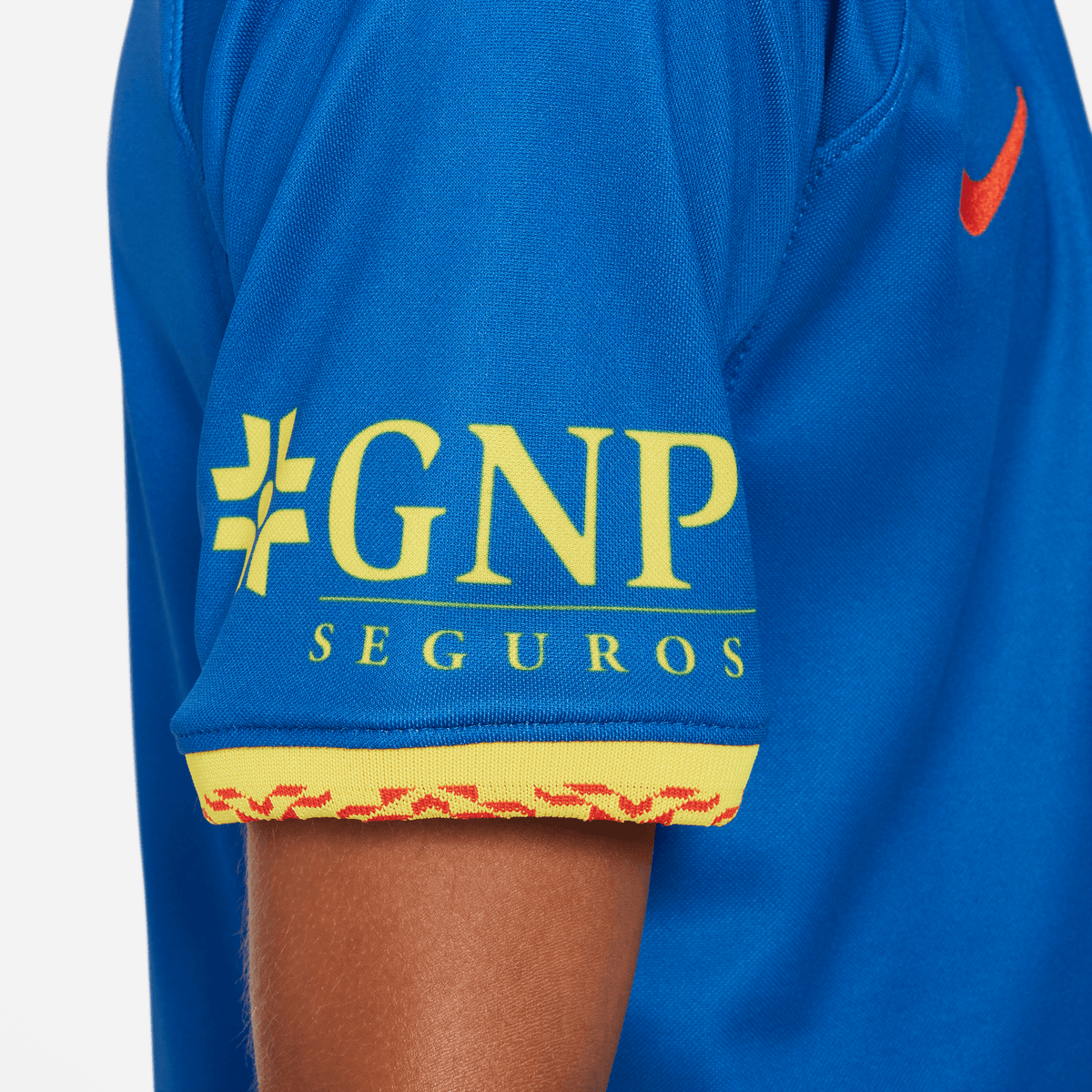 Nike Youth Club América Stadium Away Dri-FIT Soccer Jersey 23/24 product image 3, provided for visual reference and product