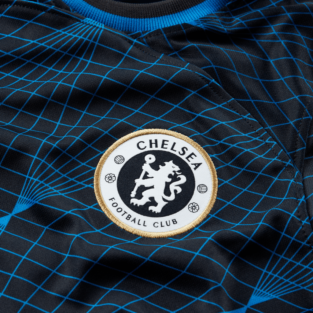 Nike Chelsea FC Youth Stadium Away 2023/24 Jersey product image 3, provided for visual reference and product detail review