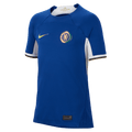 Nike Youth Chelsea FC Stadium Home Dri-FIT Soccer Jersey 2023/24 product image 1, provided for visual reference and product
