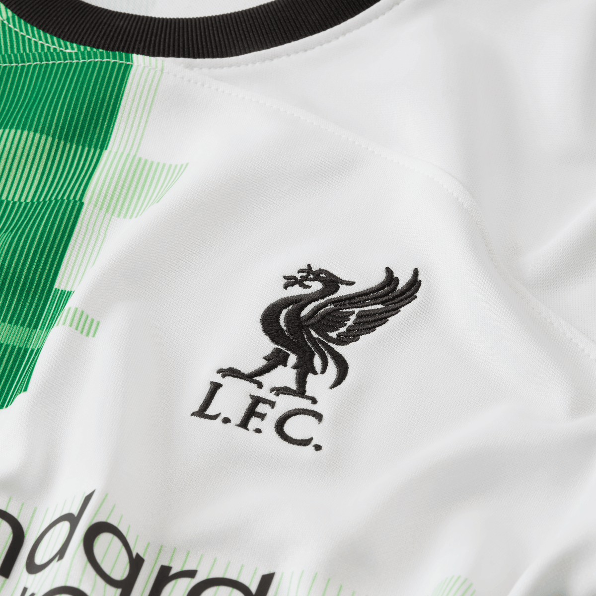 Nike Youth Liverpool FC Stadium Away Dri-FIT Soccer Jersey 23/24 product image 3, provided for visual reference and product