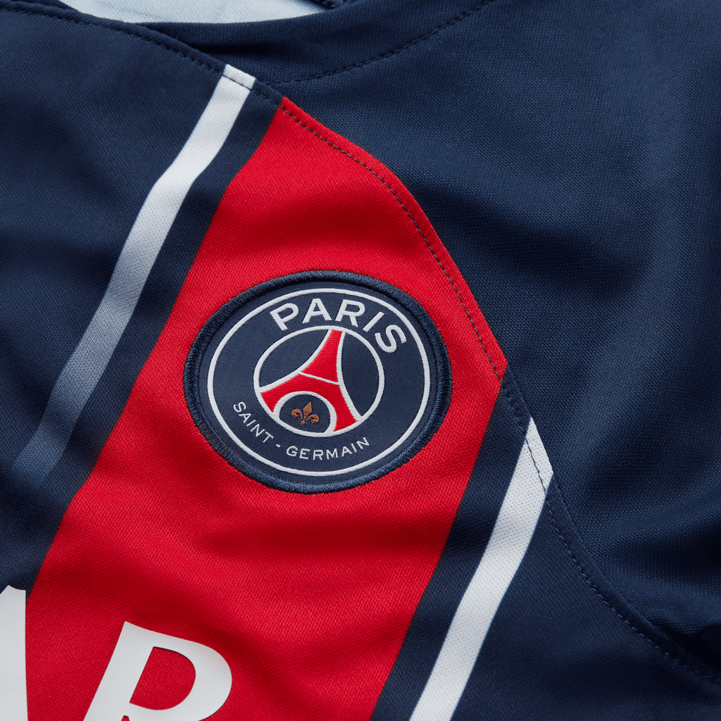 Nike Youth Paris Saint-German Stadium Home Jersey 23/24 product image 3, provided for visual reference and product detail