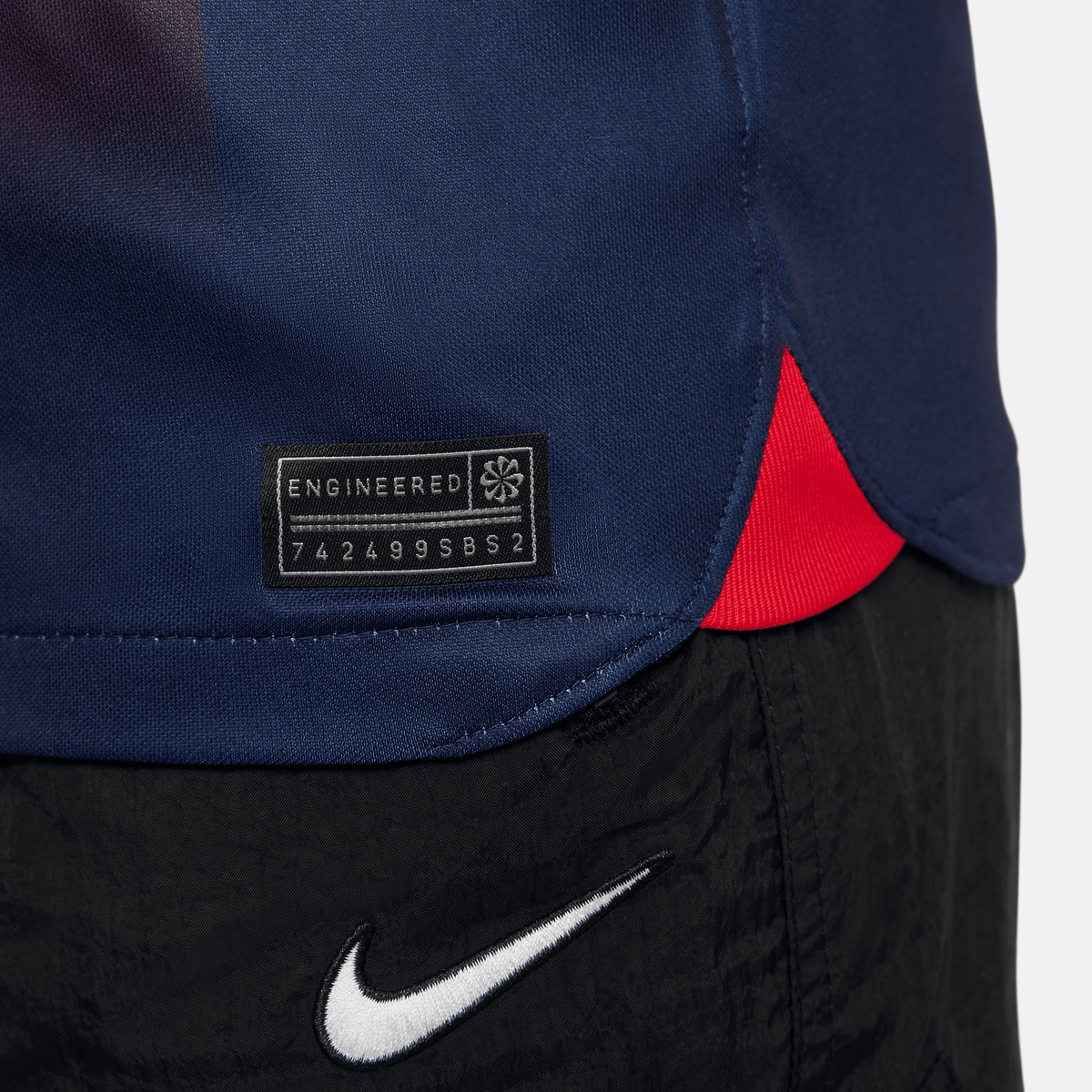 Nike Youth Paris Saint-German Stadium Home Jersey 23/24 product image 4, provided for visual reference and product detail