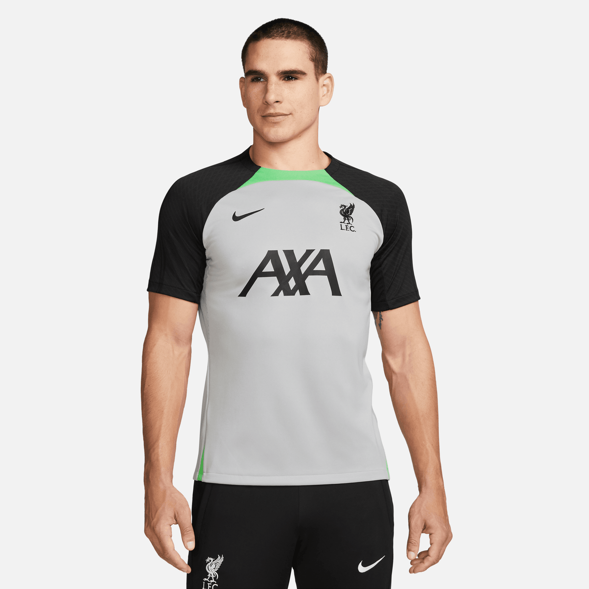 Liverpool FC Strike Men Nike Dri-FIT Knit Soccer Top product image 1, provided for visual reference and product detail review