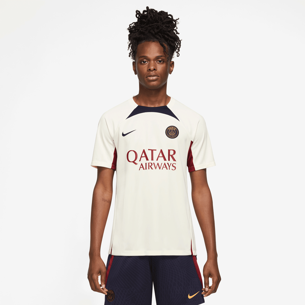 Nike Men Paris Saint-Germain Strike Dri-FIT Knit Soccer Top product image 1, provided for visual reference and product