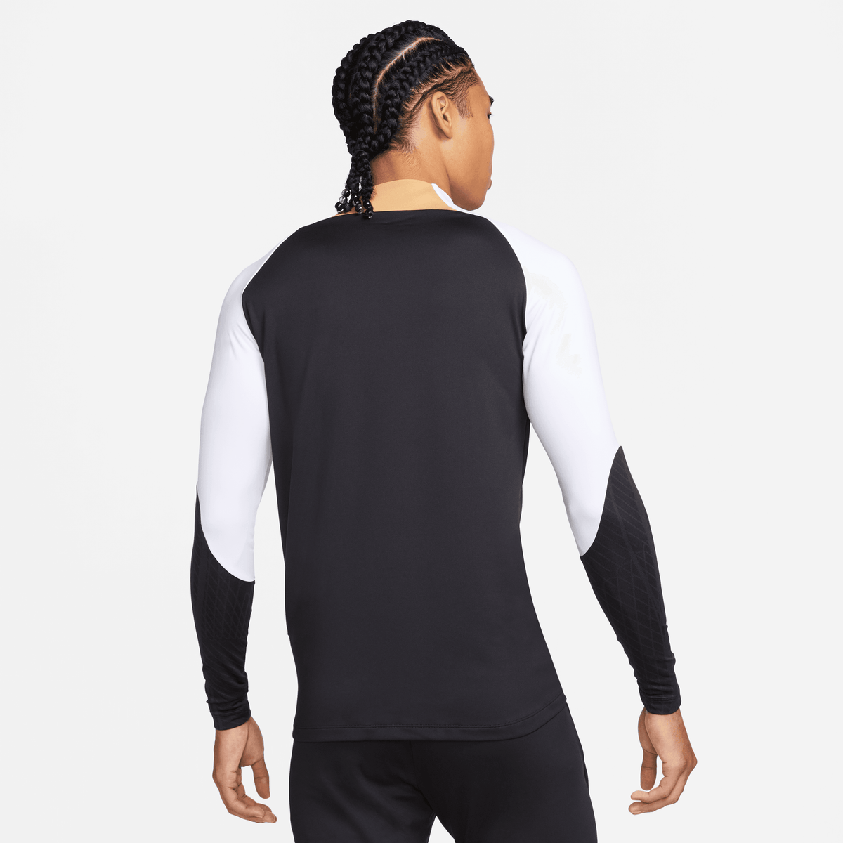 Nike Men Chelsea FC Strike Dri-FIT Soccer Drill Top-Black/White product image 2, provided for visual reference and product