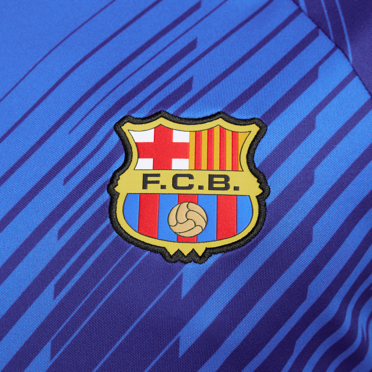 Nike Men FC Barcelona Academy Pro Dri-FIT Pre-Match Soccer Top product image 4, provided for visual reference and product