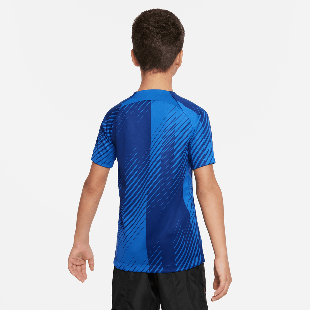 Nike Youth FC Barcelona Academy Pro Dri-FIT Pre-Match Soccer Top product image 2, provided for visual reference and product