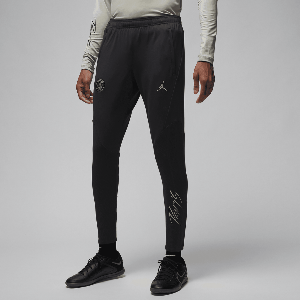 Nike Jorden Men Paris Saint-Germain Dir-Fit Strike 3rd Pants KPZ-Black/Black/Stone product image 1, provided for visual
