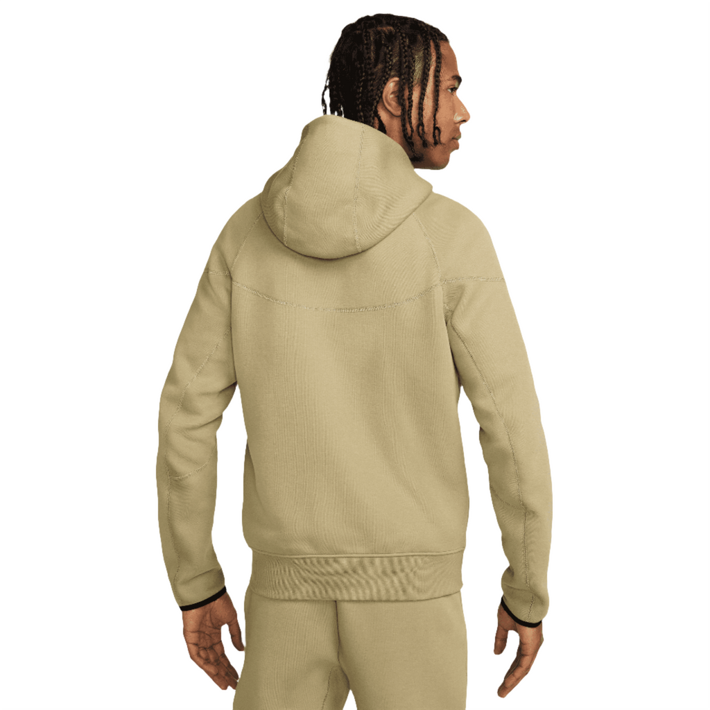 Nike Sportswear Tech Fleece Windrunner Men Full-Zip Hoodie-NEUTRAL OLIVE/BLACK product image 2, provided for visual