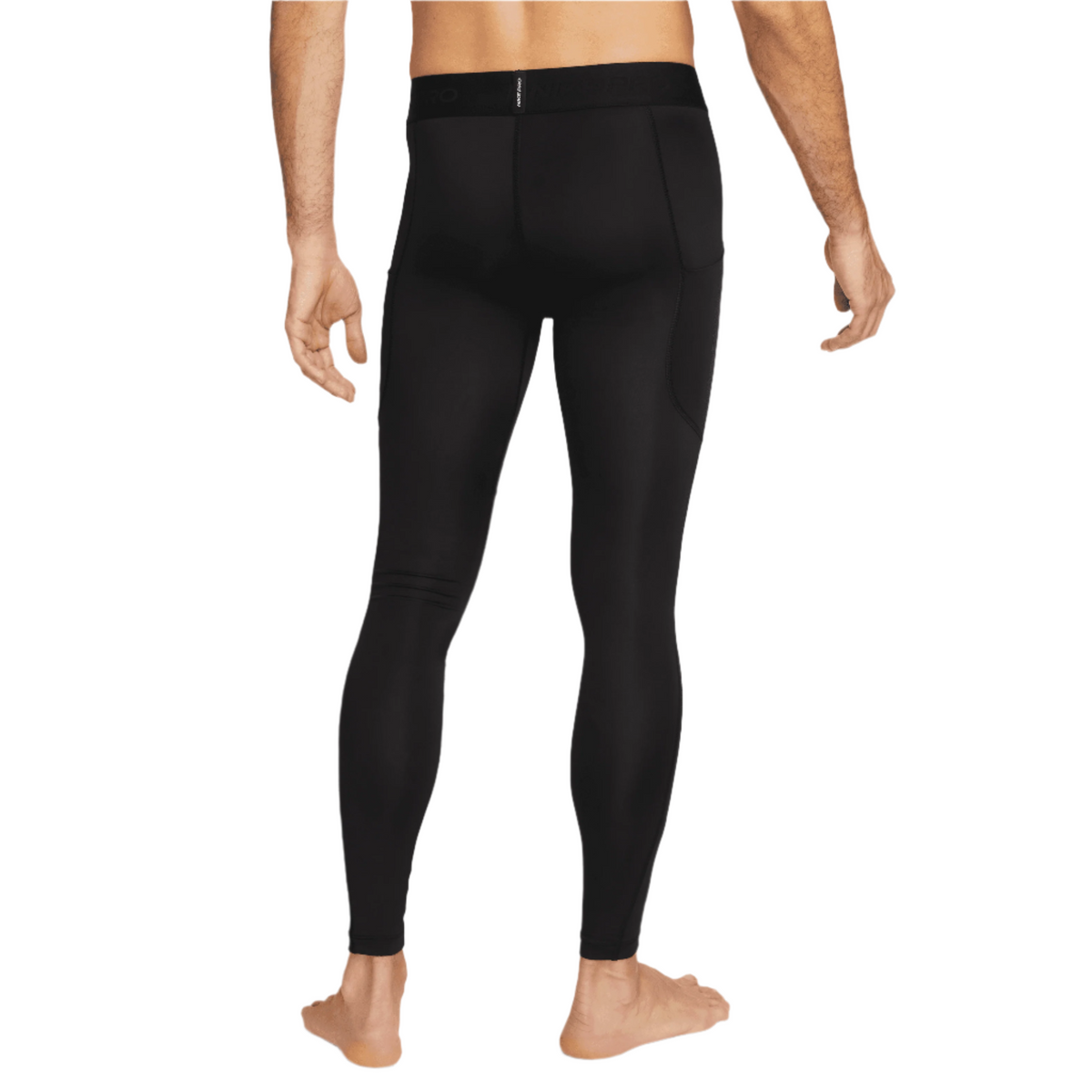 Nike Pro Men Dri-FIT Fitness Tights - Black product image 2, provided for visual reference and product detail review