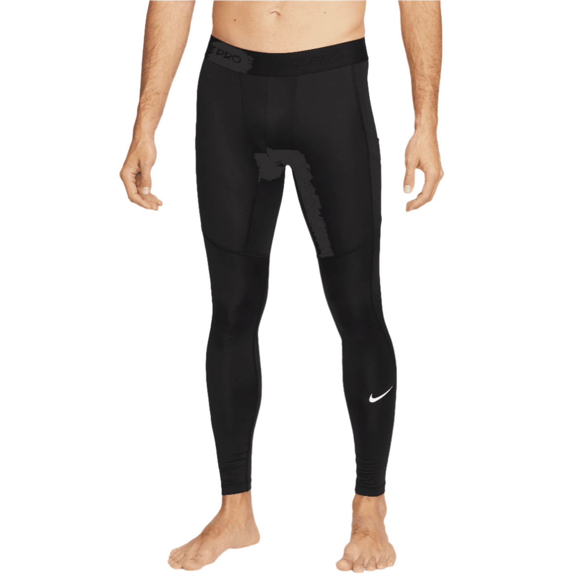 Nike Pro Men Dri-FIT Fitness Tights - Black product image 1, provided for visual reference and product detail review