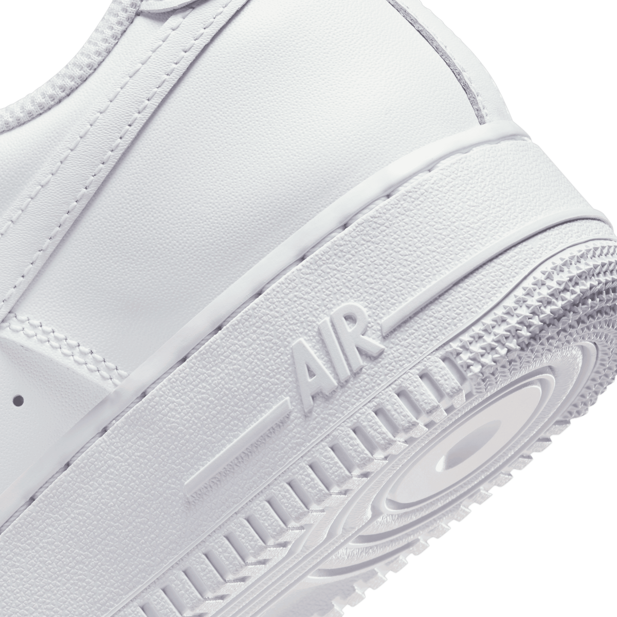 Nike Air Force 1 '07 Shoes - White/White product image 7, provided for visual reference and product detail review