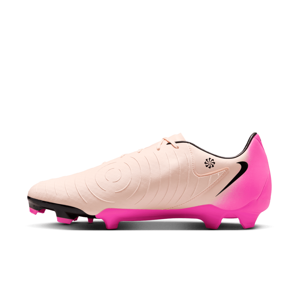 Nike Phantom GX 2 Academy FG-Crimson Tint/Black/Pink Blast product image 4, provided for visual reference and product detail