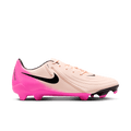 Nike Phantom GX 2 Academy FG-Crimson Tint/Black/Pink Blast product image 1, provided for visual reference and product detail