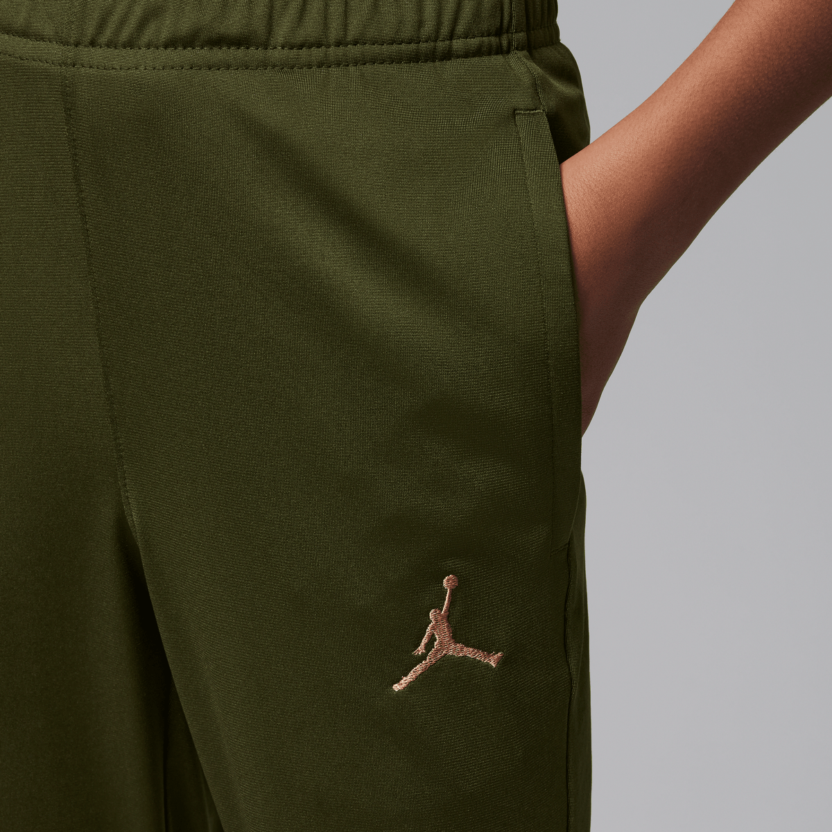 Nike PSG Strike Fourth Big Kids' Jordan Dri-FIT Soccer Hooded Knit Tracksuit product image 4, provided for visual reference