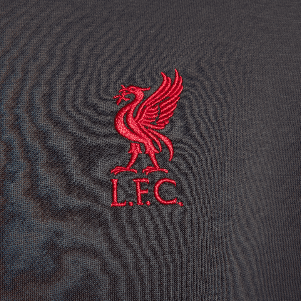 Liverpool FC Club Fleece Men Pullover Soccer Hoodie product image 2, provided for visual reference and product detail review
