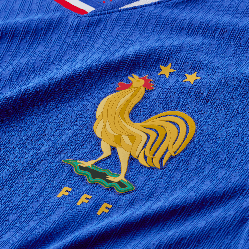 Nike Men FFF (Men Team) Match Home Dri-FIT ADV Soccer Authentic Jersey 24/25 product image 3, provided for visual reference