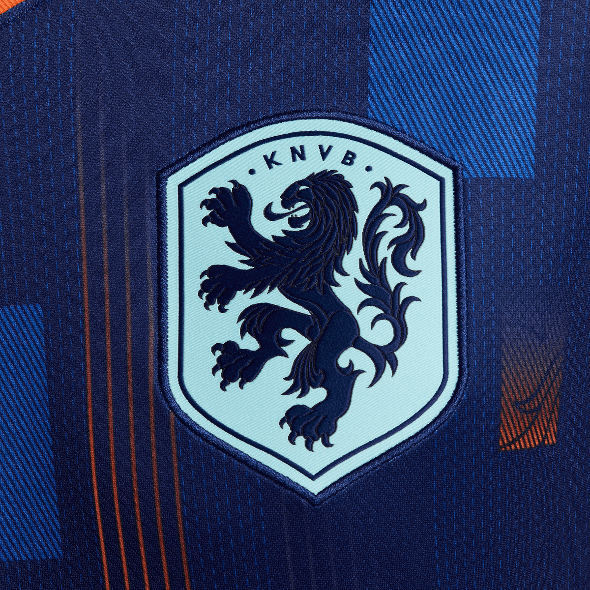 Nike Men Netherlands (Men Team) Stadium Away Dri-FIT Soccer Replica Jersey 24/25 product image 4, provided for visual