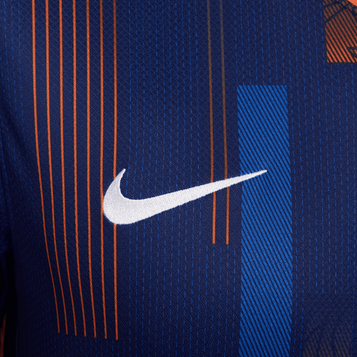 Nike Men Netherlands (Men Team) Stadium Away Dri-FIT Soccer Replica Jersey 24/25 product image 3, provided for visual