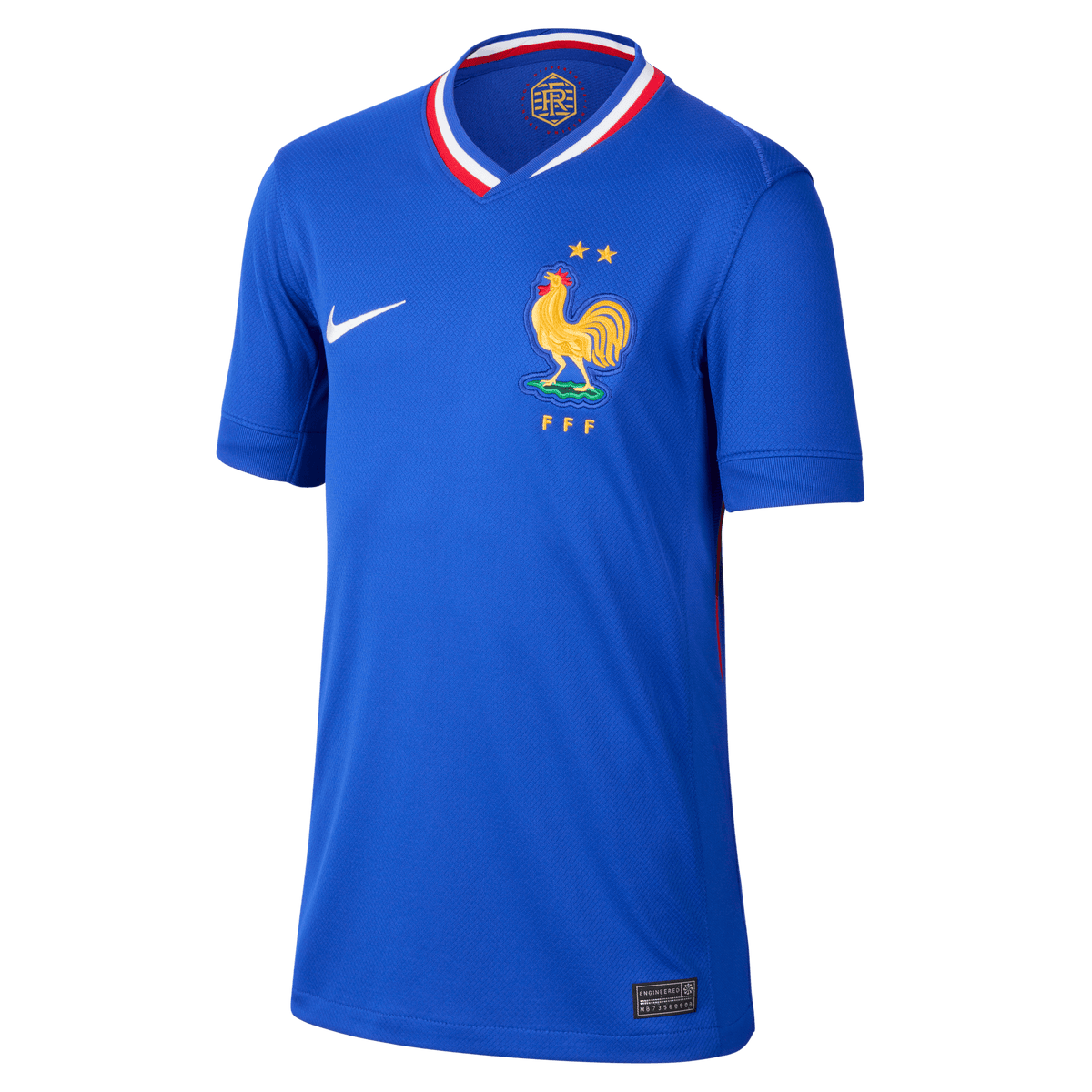 Nike Youth FFF (Men Team) Stadium Home Dri-FIT Soccer Jersey 24/25 product image 1, provided for visual reference and