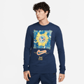 Nike Men Club América Long-Sleeve Shirt product image 1, provided for visual reference and product detail review