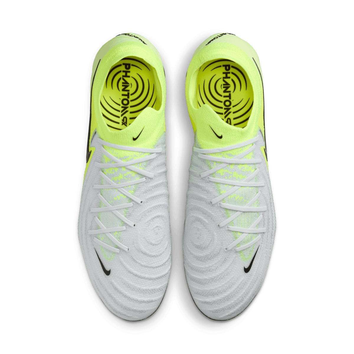 Nike Phantom GX 2 Elite FG-Metallic Silver/Black/Volt product image 4, provided for visual reference and product detail