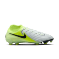 Nike Phantom Luna 2 Elite FG-Metallic Silver/Black/Volt product image 1, provided for visual reference and product detail