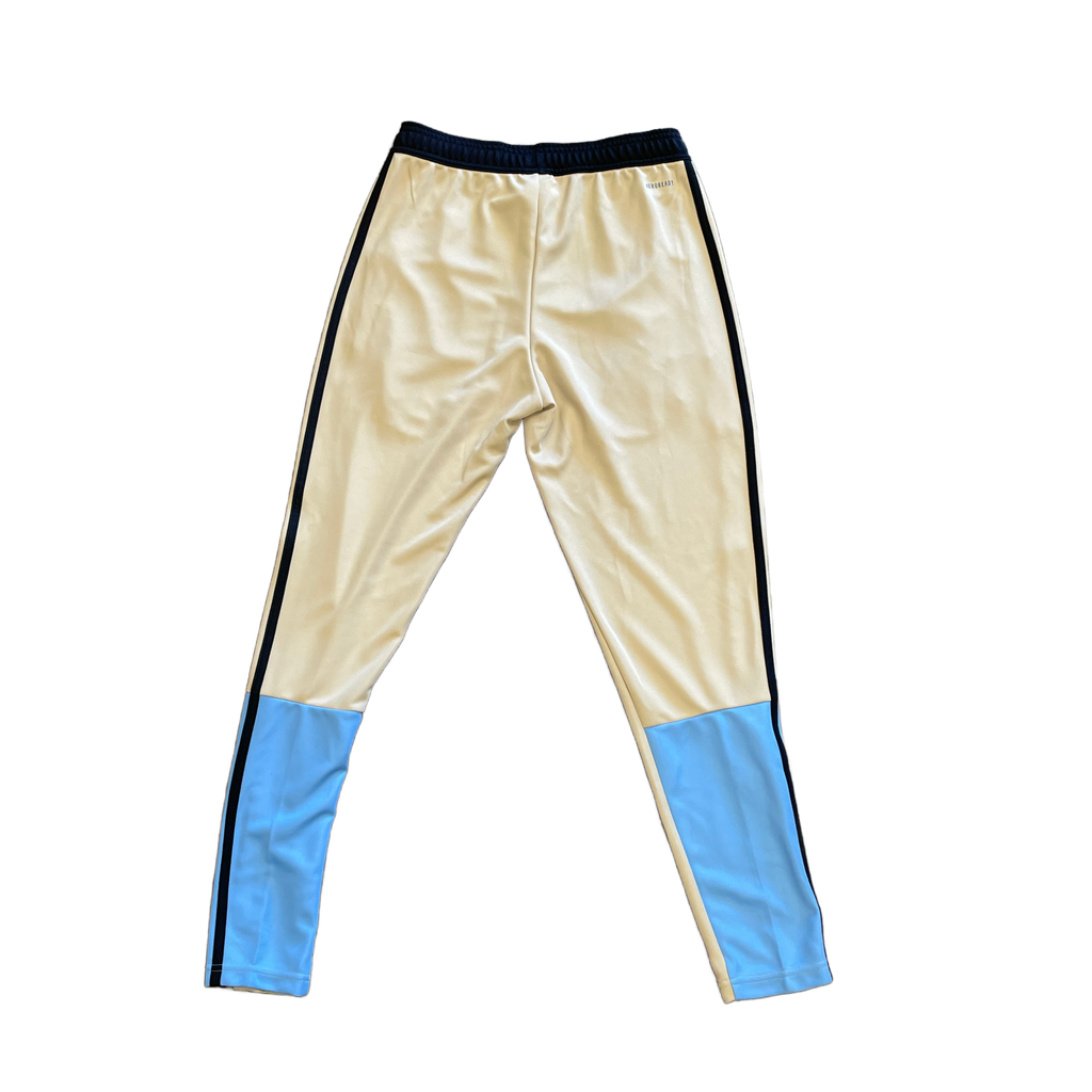 Adidas Men Entrada 22 Training Pants- Light Blue/Sand product image 2, provided for visual reference and product detail