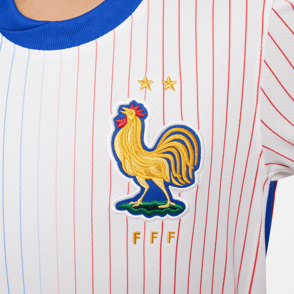Nike Youth FFF (Men Team) Stadium Away Dri-FIT Soccer Replica Jersey 24/25 product image 4, provided for visual reference
