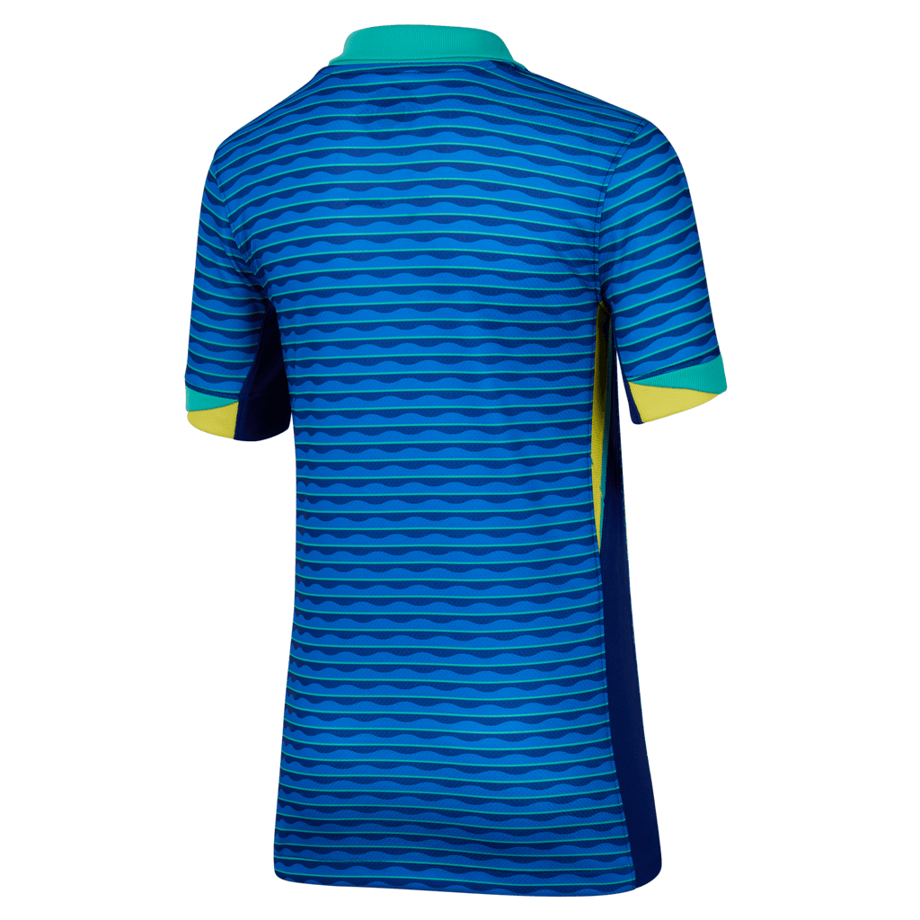 Nike Youth Brazil Stadium Away Dri-FIT Soccer Replica Jersey 2024 product image 2, provided for visual reference and product