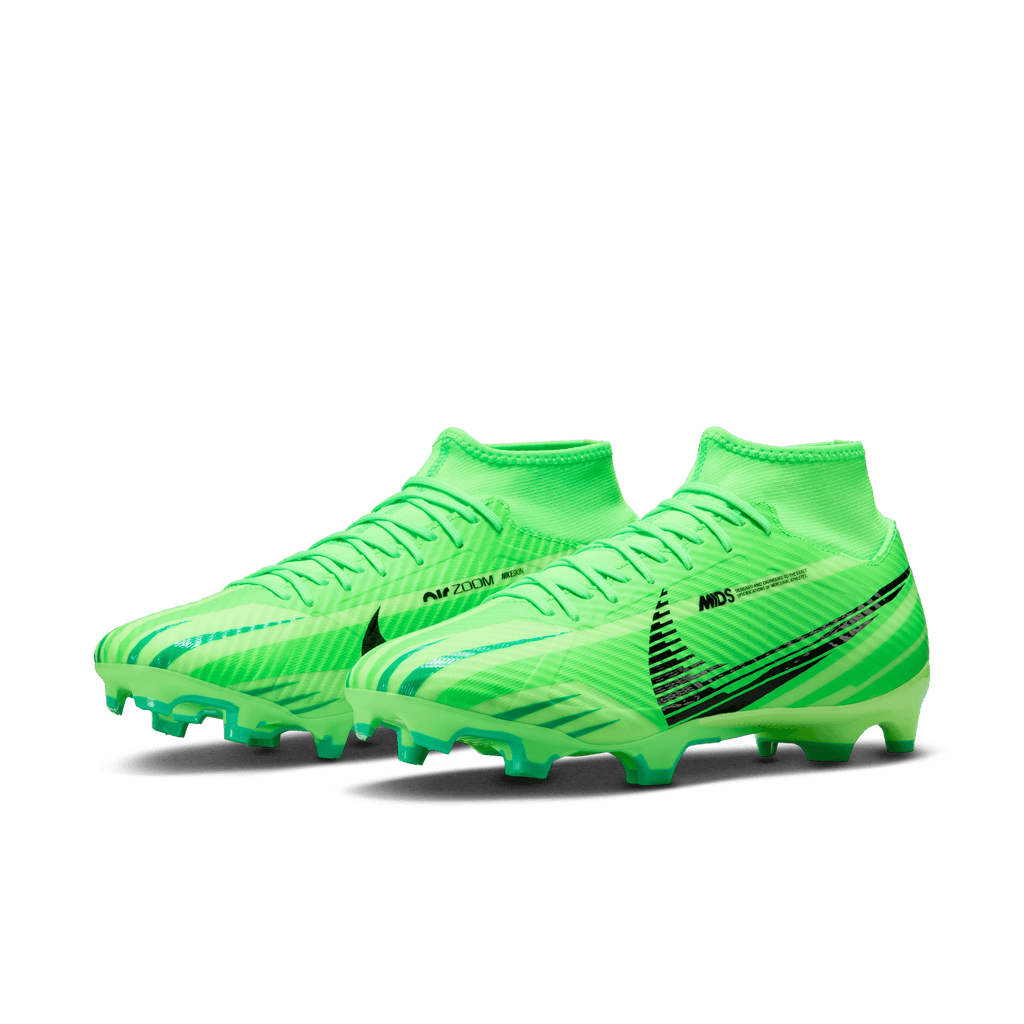 Nike Youth CR7 Superfly 9 Academy FG-Green Strike/Black/Stadium Green product image 6, provided for visual reference and